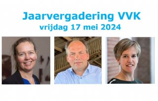 Jaarvergadering VVK op 17 mei 2024