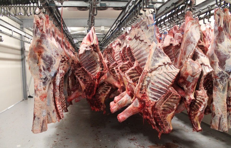 Inval bij verwerker van rund- en kalfsvlees