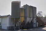 3 Melkpoedersilo’s met RVS vijzel
